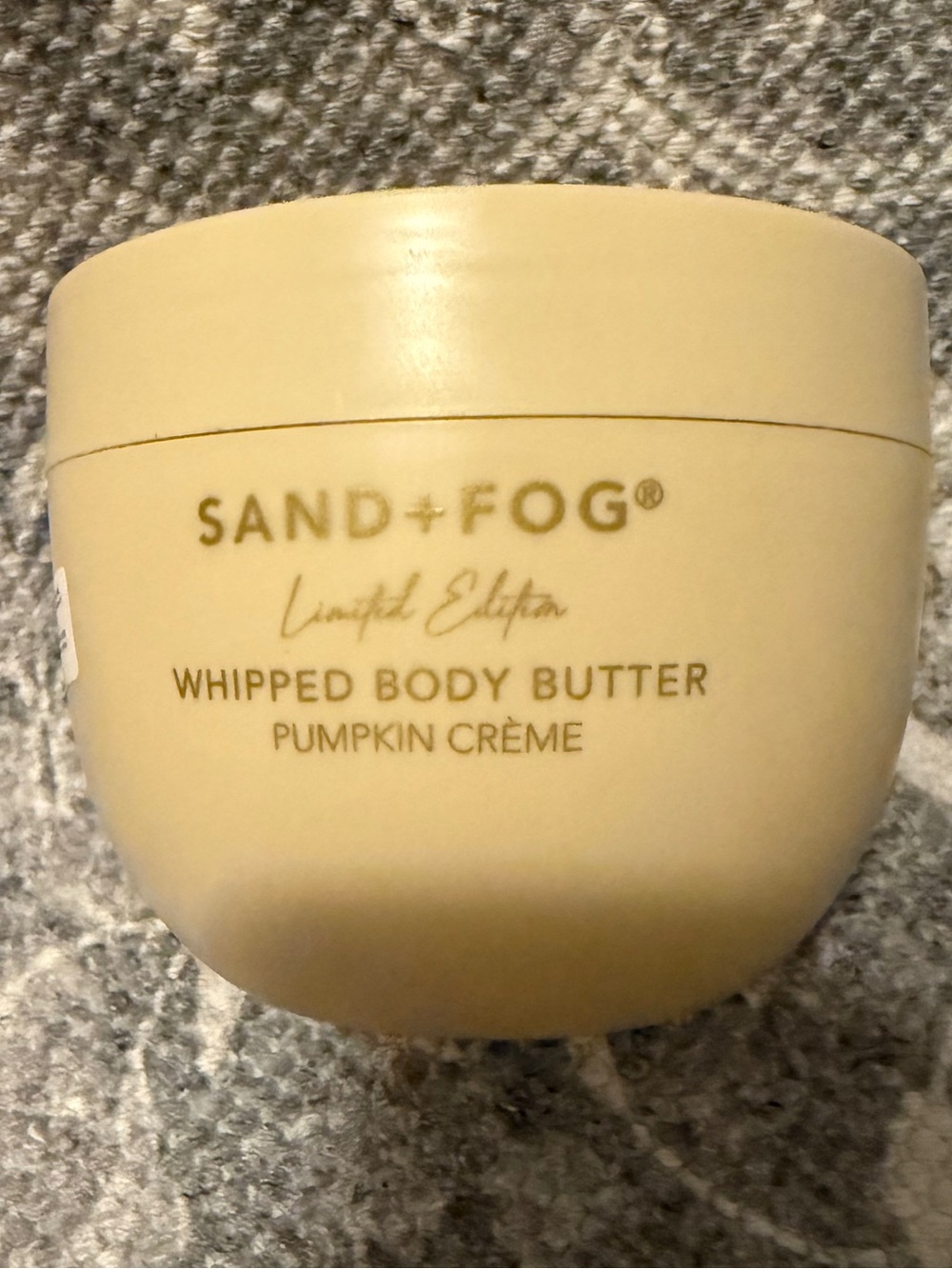 SAND + FOG Pumpkin Crème Whipped Body Butter - Cream | LIMITED EDITION 16.9 OZ